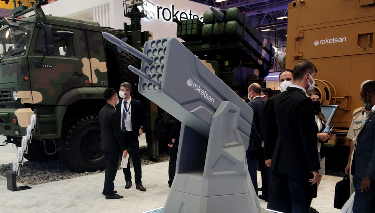 Roketsan LEVENT füzesini ilk kez görüntülendi