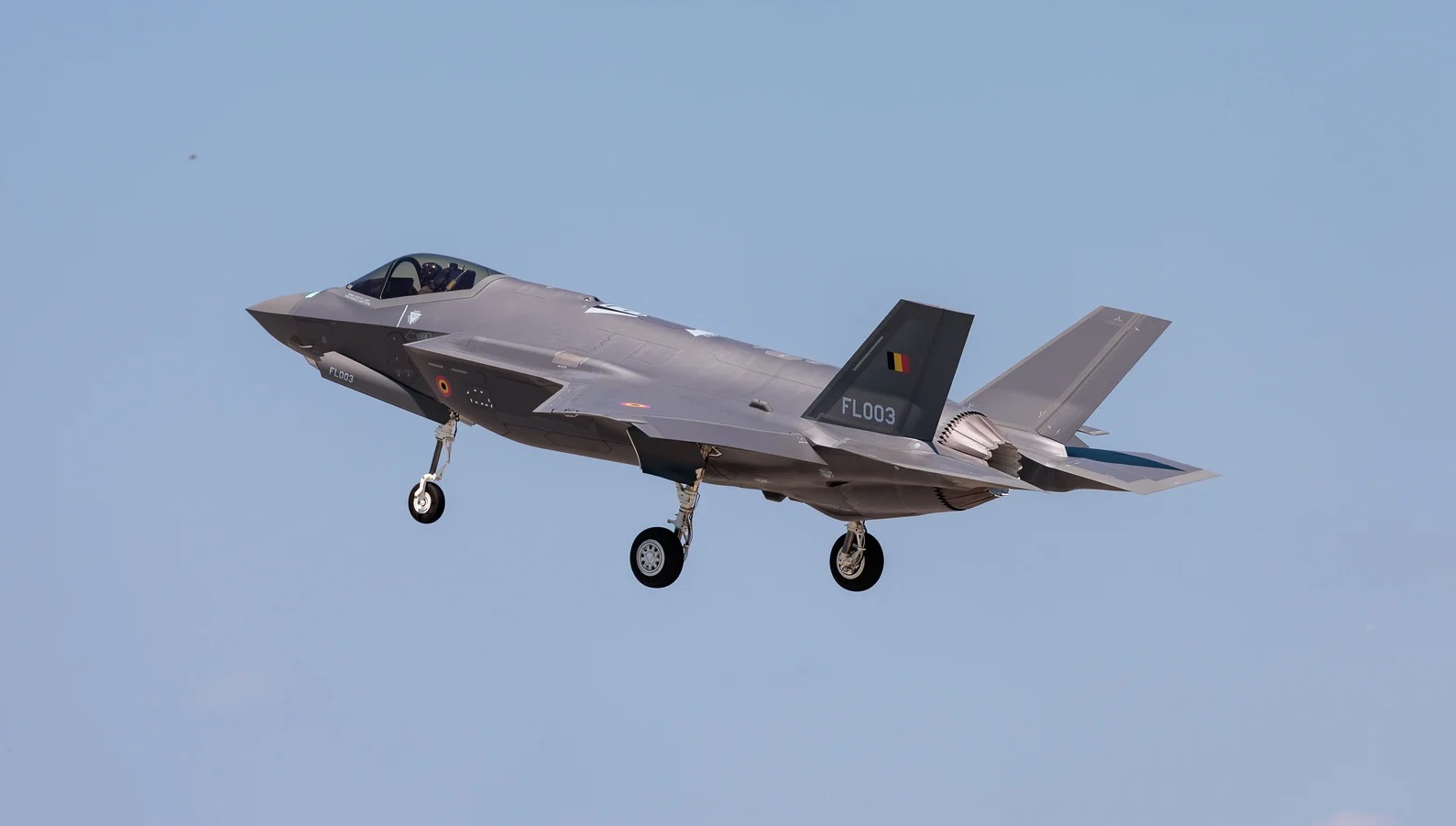 Belçika’nın F-35A’sından İlk Uçuş
