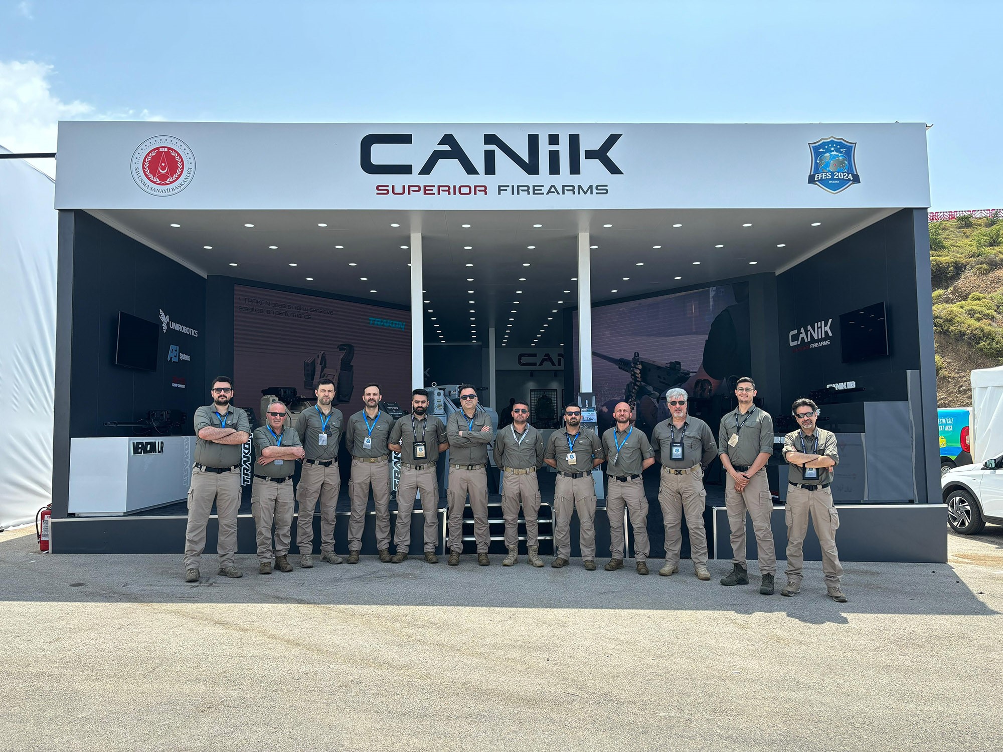 CANiK, EFES-2024’te Seçkin Gözlemcilerden Tam Not Aldı