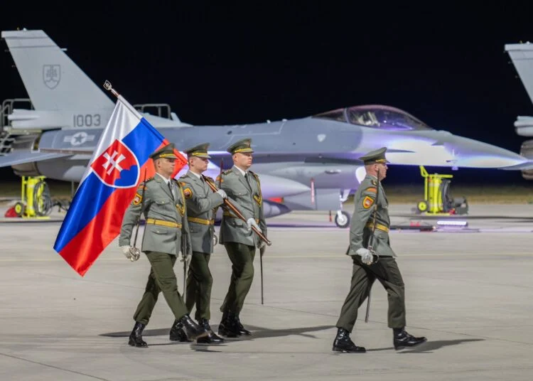 Slovakya’nın F-16 Block 70 Savaş Uçakları Envantere Girdi