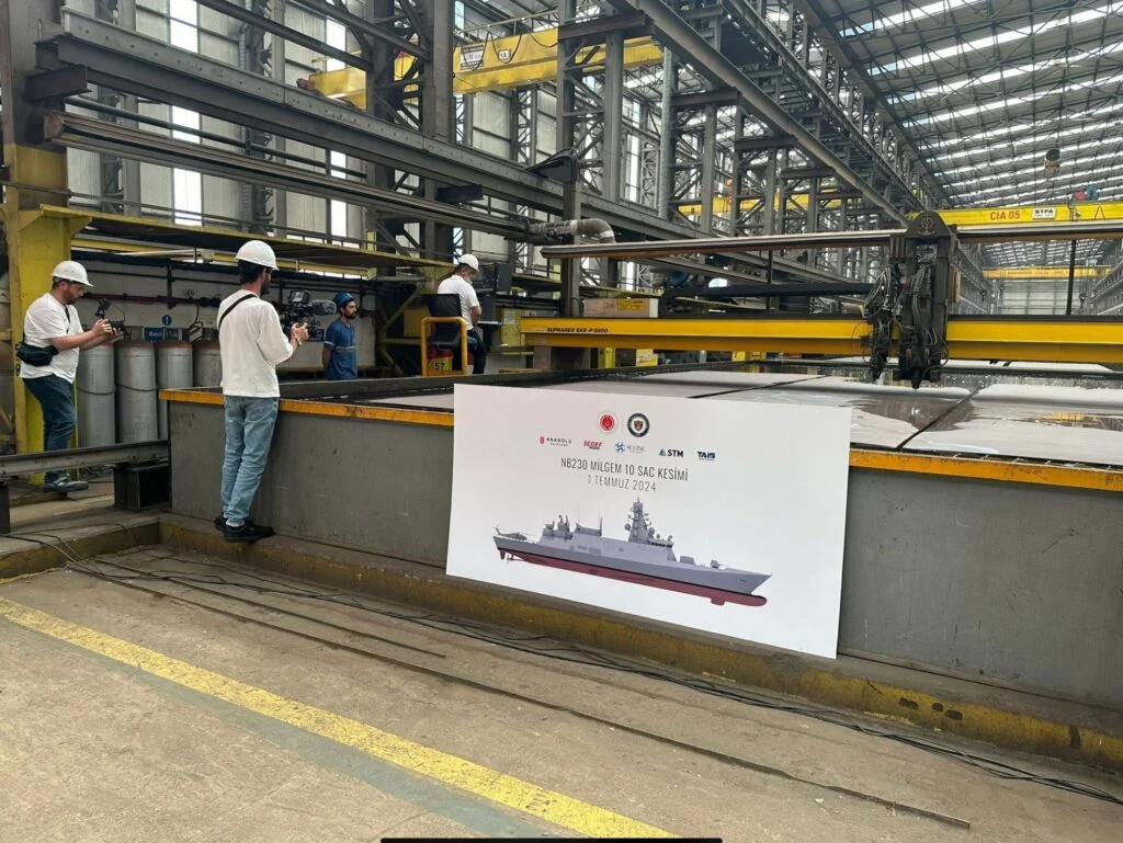 Yeni İstif Sınıfı Fırkateynlerin Yapımına Start Verildi