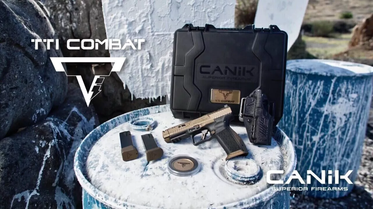 CANiK TTI COMBAT “Yılın En iyi Performans Gösteren Tabancası” Seçildi