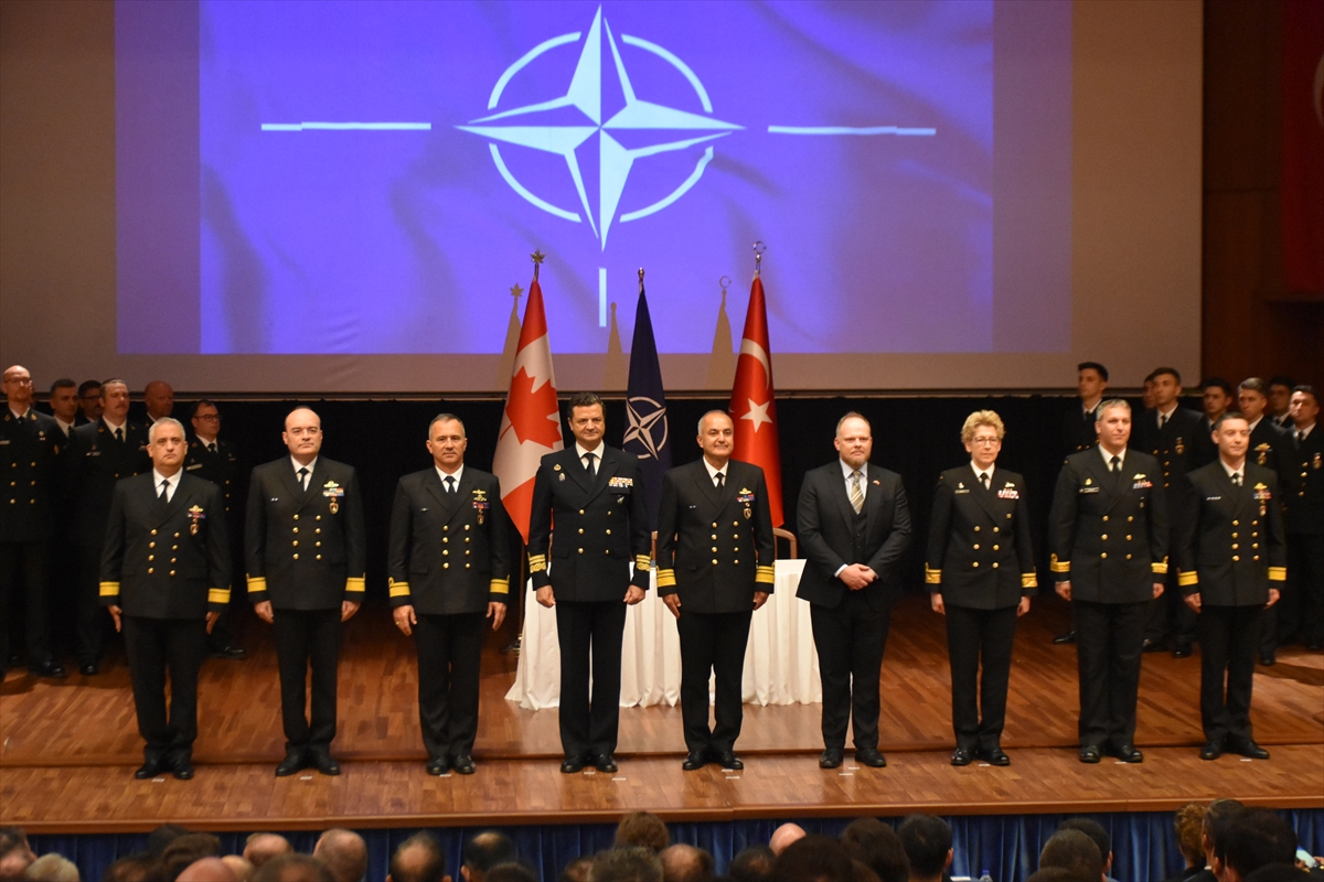 NATO Daimi Deniz Görev Grubu-2’nin Komutası Türkiye’ye Geçti