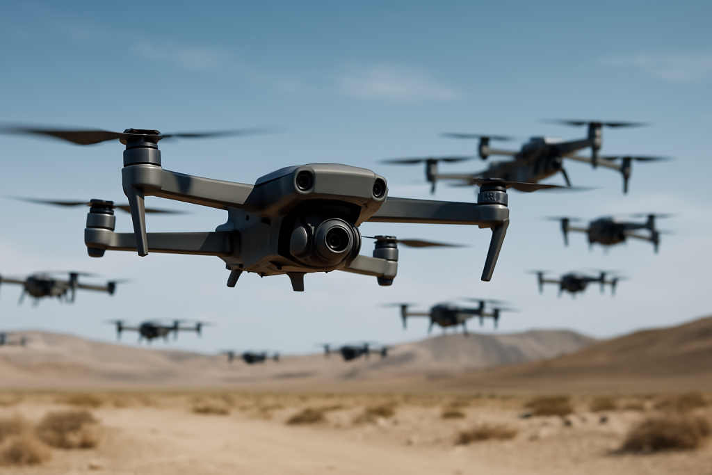 Çin'in Kamikaze Drone Sürüleri Sınırda: Hedefe Kilitli 48 İHA Tek Seferde Havalanıyor!