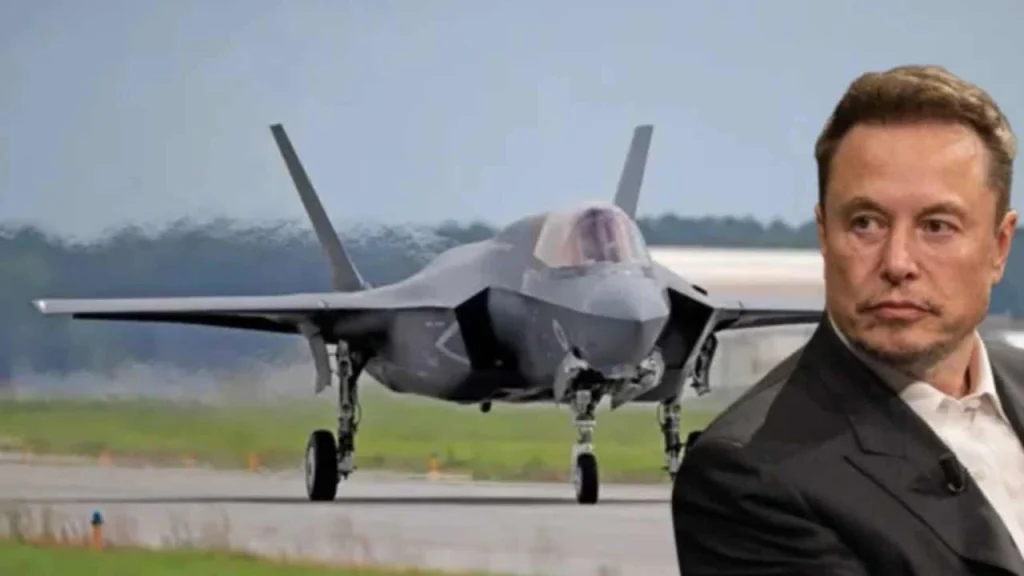 elon musk f-35