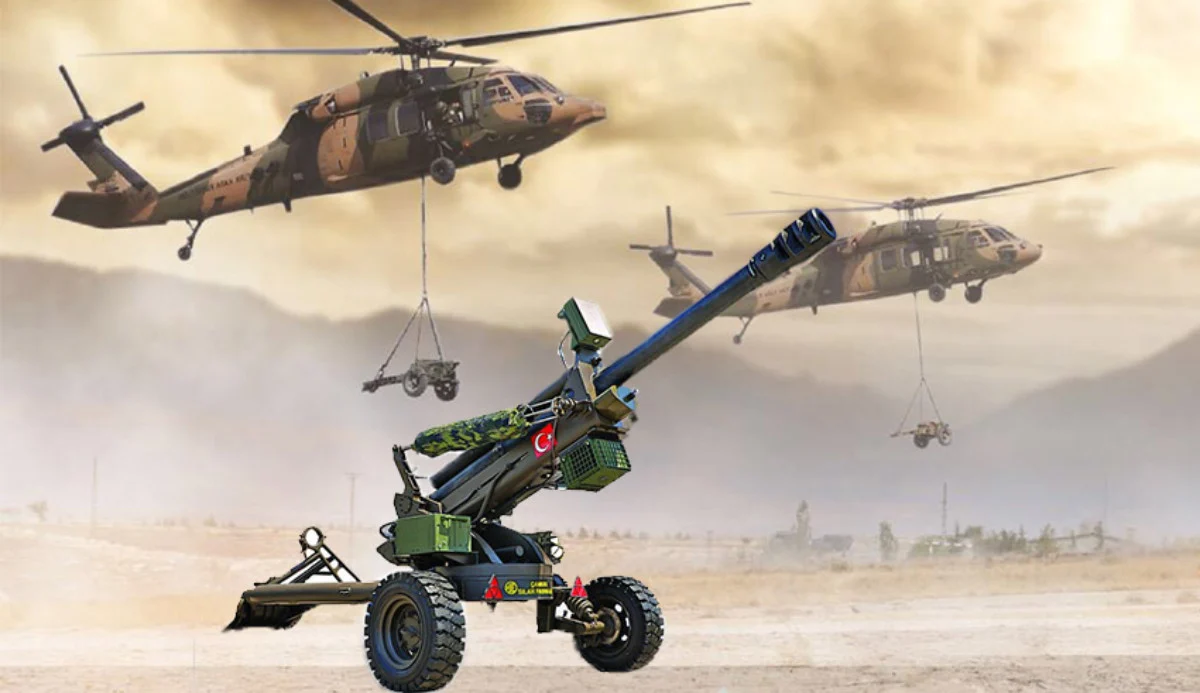 BORAN 105 mm Taşınabilir Obüs Sistemi