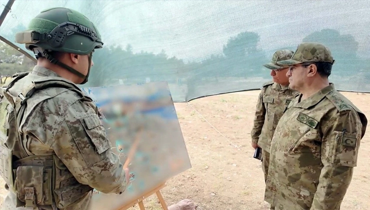 Harp Hazırlıkları Tam Gaz! Kara Kuvvetleri Komutanı Sahada