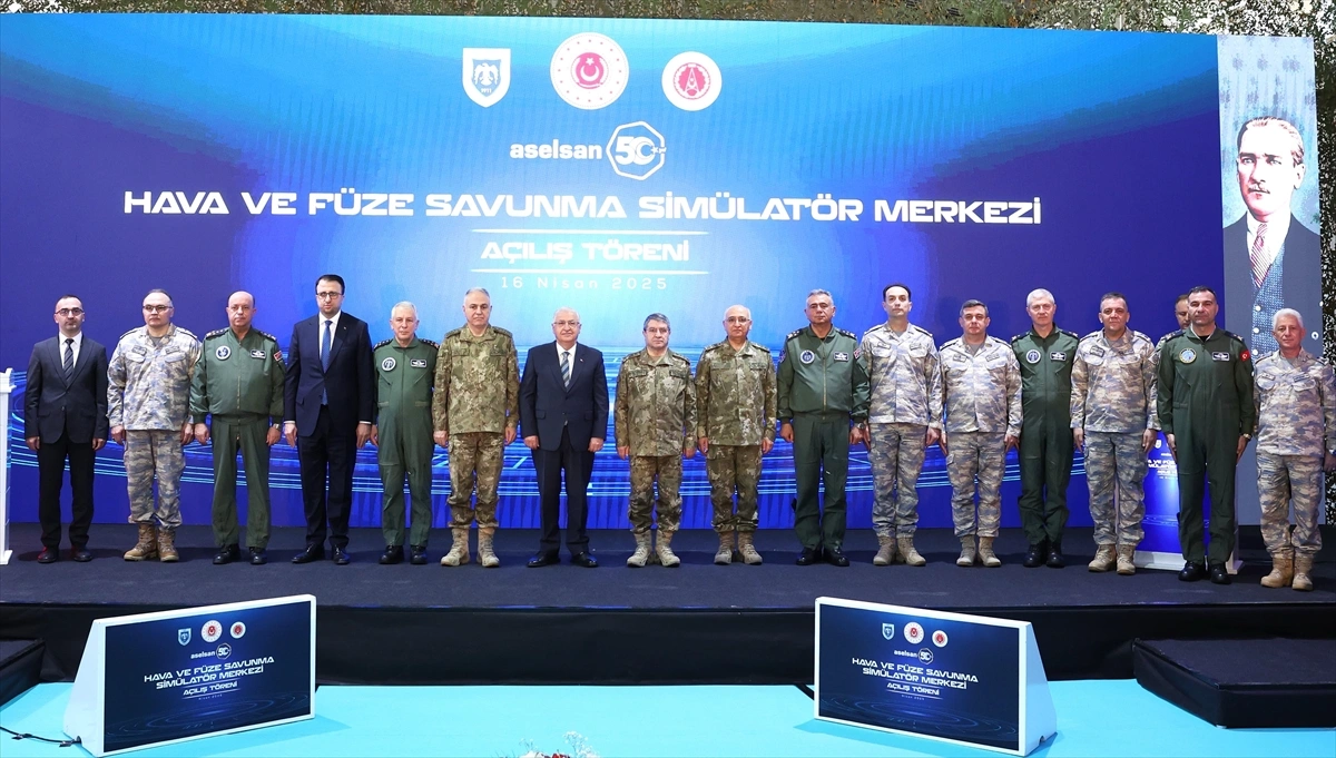 Bakan Güler, Hava ve Füze Savunma Simülatör Merkezi Açılış Töreni’ne Katıldı