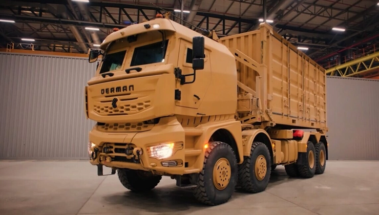 DERMAN 8×8 Sahada! Türk Ordusunun Yeni Lojistik Devi