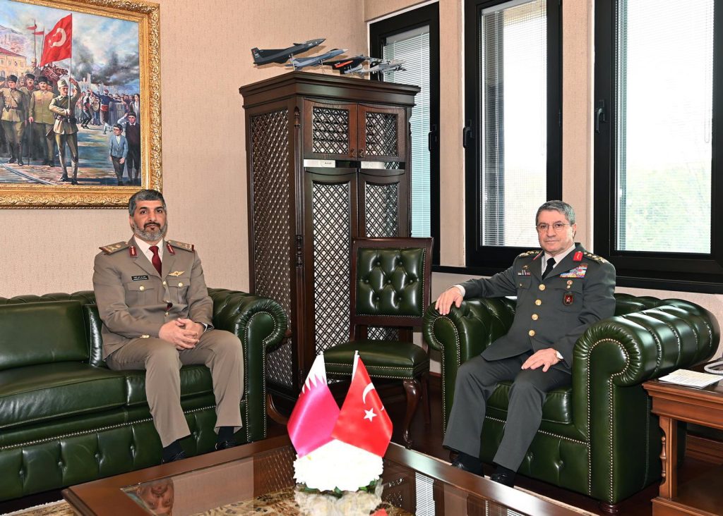Katar Kara Kuvvetleri Komutanı Ankara'da! Orgeneral Bayraktaroğlu ile Stratajik Görüşme Gerçekleşti