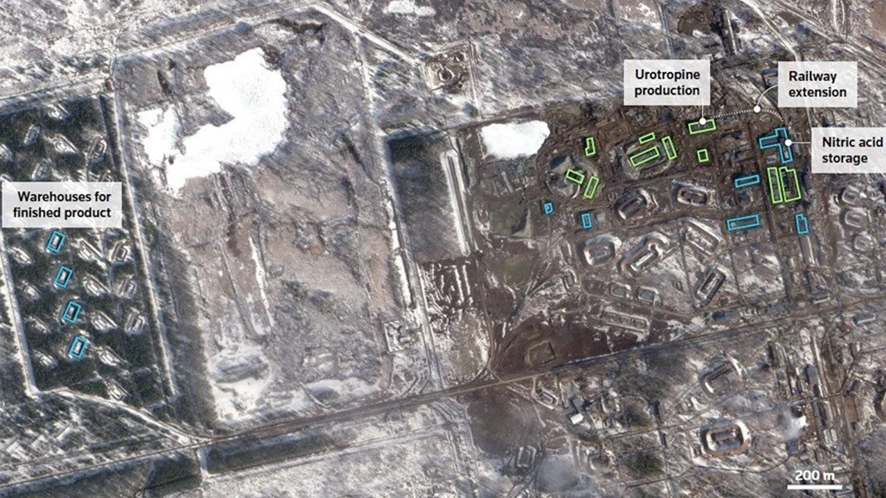 Uydu Görüntüleriyle Ortaya Çıktı: Rusya'nın Savaş Fabrikası İfşa Oldu