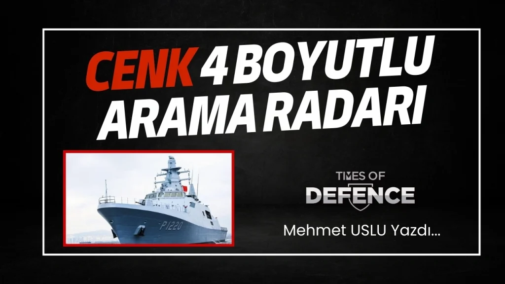 CENK 4 Boyutlu Arama Radarı