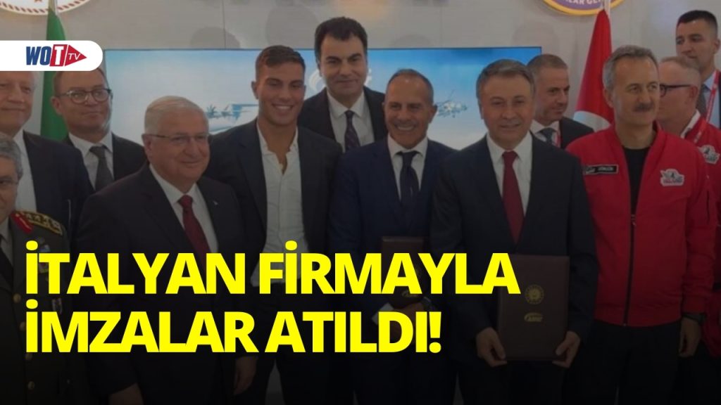 ASFAT ve İtalyan Magnaghi Havacılık İmzaları Teknofest'de Attı!