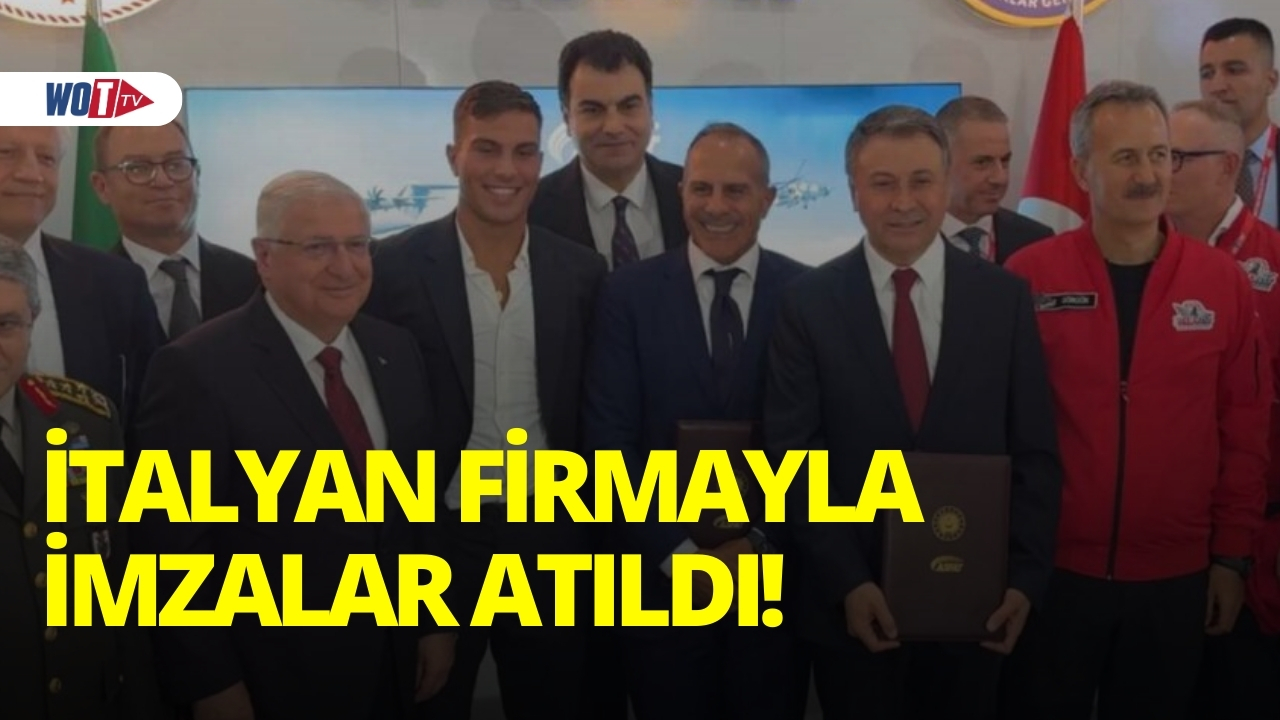 ASFAT ve İtalyan Magnaghi Havacılık İmzaları Teknofest'de Attı!