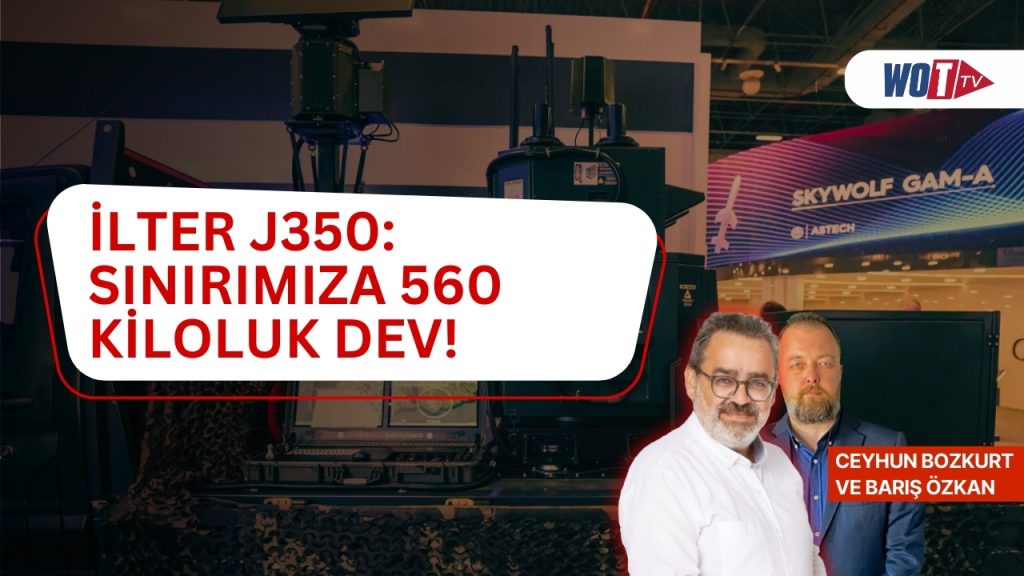 İLTER J350 devrede: Sınırımıza 560 kiloluk dev sistem!