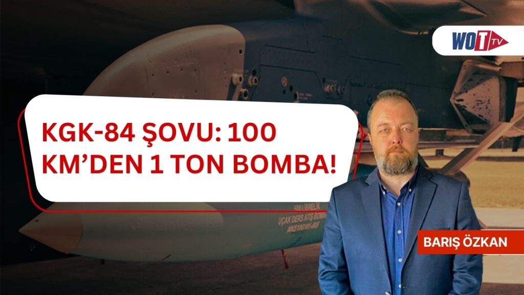 KGK-84 dünyayı hayran bıraktı! 100 km’den 1 tonluk bomba!