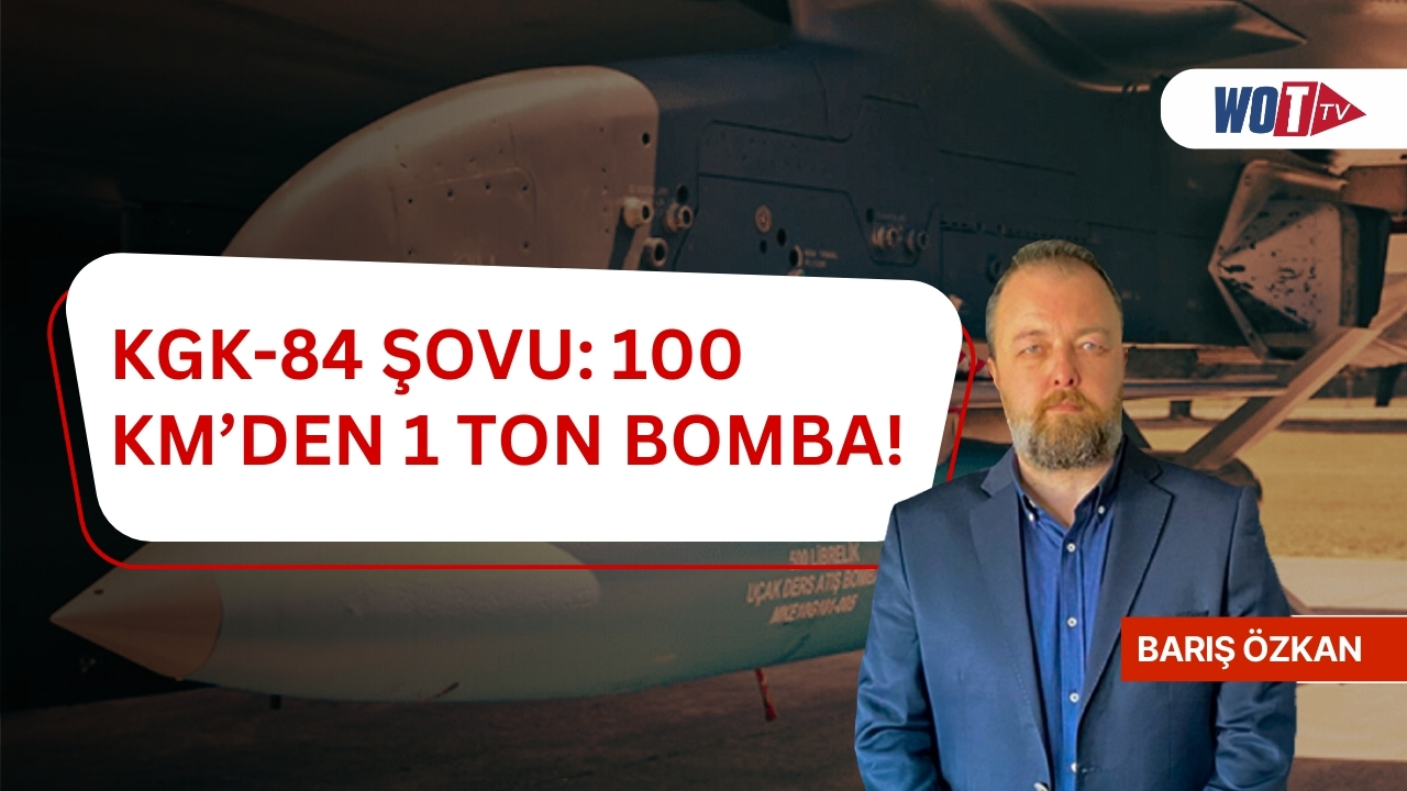 KGK-84 dünyayı hayran bıraktı! 100 km’den 1 tonluk bomba!
