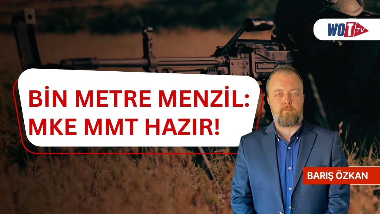 Modern makineli tüfek MMT! 8 kg ağırlık, bin metre menzil!
