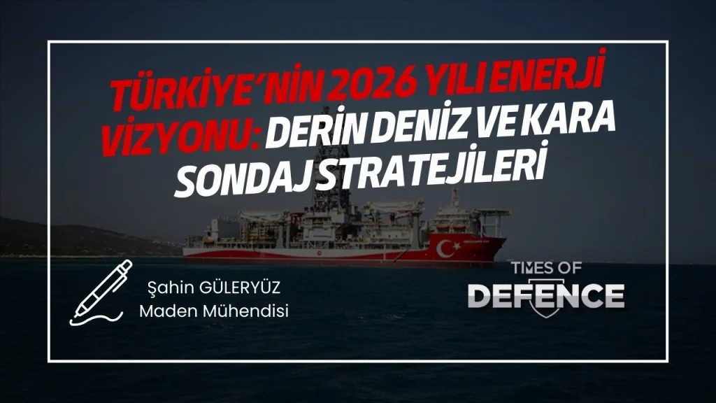 Türkiye’nin 2026 Yılı Enerji Vizyonu: Derin Deniz ve Kara Sondaj Stratejileri