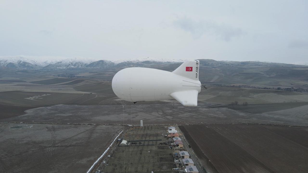 Yerli Aerostat GÖKÇERİ Sahada Güvenlik Çarpanı Oldu