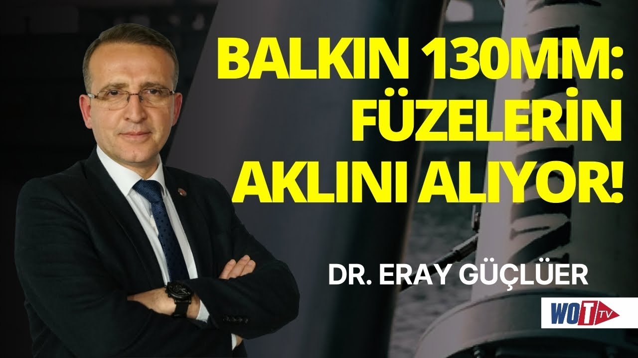 MKE BALKIN 130 mm mühimmat! Denizde koruma kalkanı!