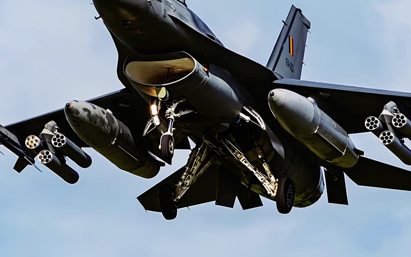 Belçika F-16 savaş uçakları İHA tehdidine karşı hangi yeni silahı kullanmaya başladı
