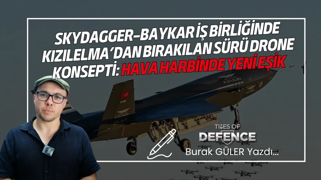 SKYDAGGER–BAYKAR İş Birliğinde KIZILELMA’dan Bırakılan Sürü Drone Konsepti: Hava Harbinde Yeni Eşik