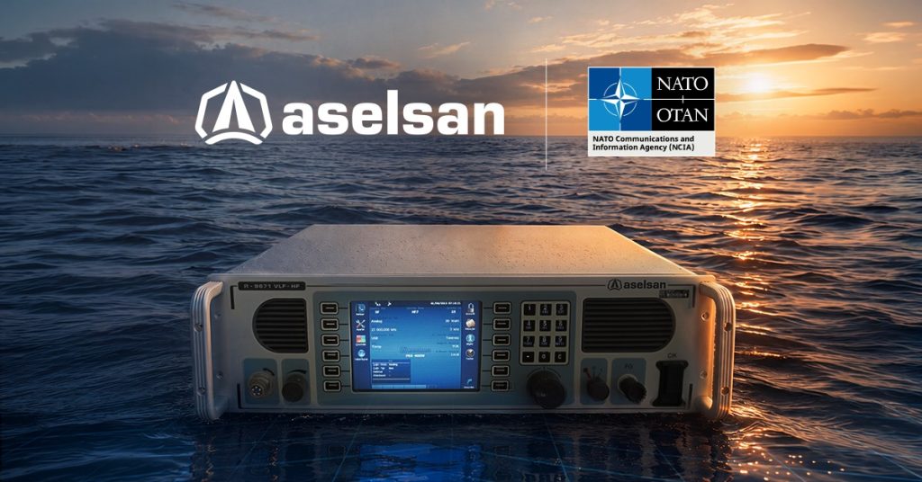 ASELSAN VLF Haberleşme Sistemleri NATO'da Göreve Başladı