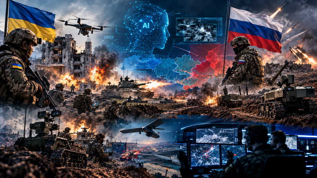 How did the Russia-Ukraine conflict usher in a new phase on the battlefield?