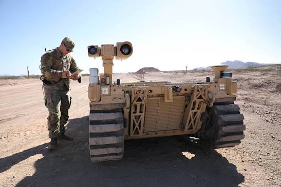Will future wars be fought entirely by robots?