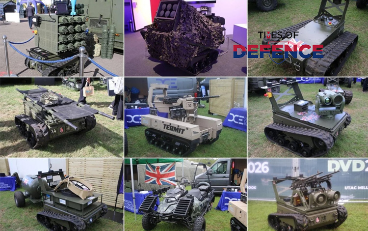DCE Showcases 20 X-Series UGVs as British Army Moves Toward Operational Uncrewed Ground Capability