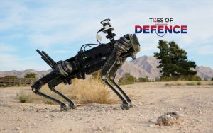 Indian Army Robotic Dog Demonstrated During Yudh Abhyas 2026 in Auli