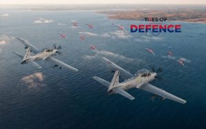 Embraer Adapts A-29 Super Tucano for Counter-UAS Missions to Form Layered Air Defense Airborne Shield