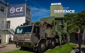 Retia Unveils RSB21 ReSaurion Medium 3D AESA Radar for the Trident Air Defence System