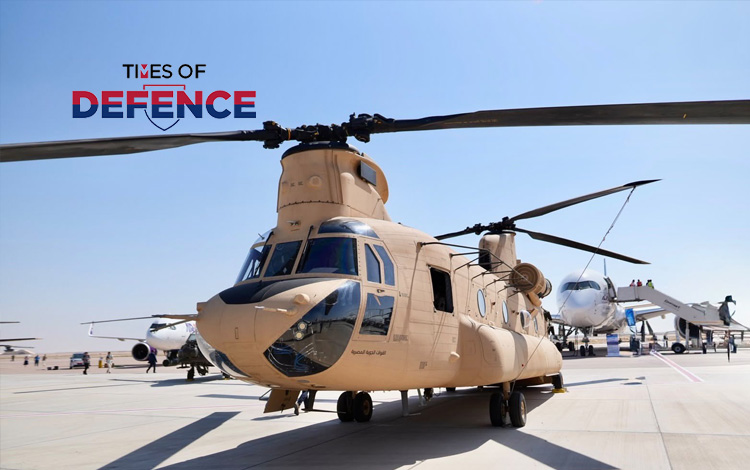 Egypt Receives First Five CH-47F Chinook Heavy-Lift Helicopters