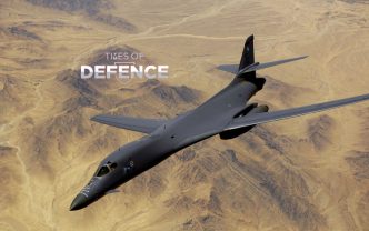 Two B-1B Lancers Roar Over Xi Jinping’s Welcome Ceremony