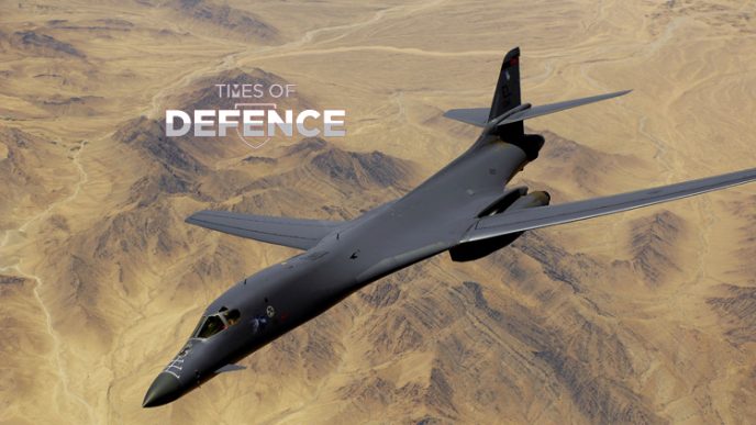 Two B-1B Lancers Roar Over Xi Jinping’s Welcome Ceremony