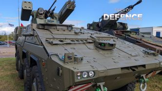 Moog RIwP on Boxer: A Layered Air-Defense System for the Drone Age