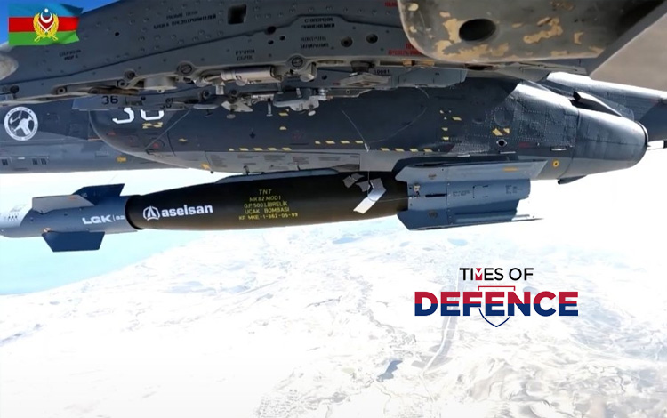 Azerbaijan’s Modernized Su-25ML Demonstrates ASELSAN LGK-82 Laser-Guided Munition