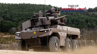 French Army Accepts First 21 EBRC Jaguar 6x6 Armored Vehicles in Full R3 Standard