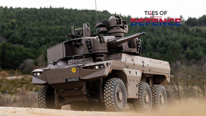 French Army Accepts First 21 EBRC Jaguar 6x6 Armored Vehicles in Full R3 Standard