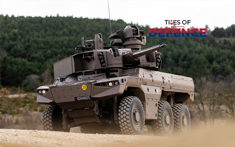 French Army Accepts First 21 EBRC Jaguar 6x6 Armored Vehicles in Full R3 Standard