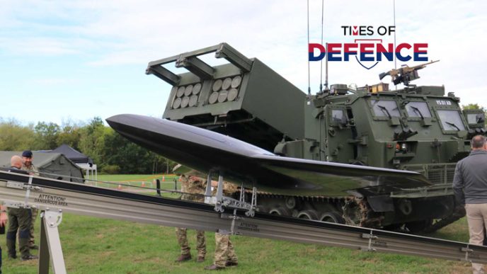 British Army Integrates M270A2 Rocket Launchers with Nyan One-Way Attack Drones for Deep-Strike Mass