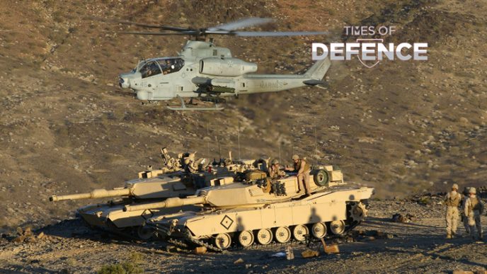 USMC Combined-Arms Force Protection: Bell AH-1Z Viper and M1A1 Abrams Tactical Air-Ground Integration