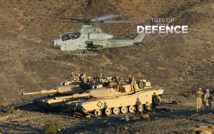 USMC Combined-Arms Force Protection: Bell AH-1Z Viper and M1A1 Abrams Tactical Air-Ground Integration