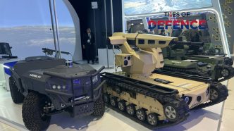 AzerSilah Showcases Indigenously Developed Armed Unmanned Ground Vehicles at ADEX 2026 in Baku