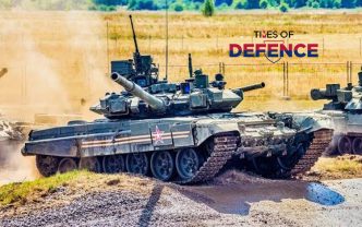 Russia Delivers New Batch of T-90M and T-72B3M Tanks With Enhanced Drone Protection