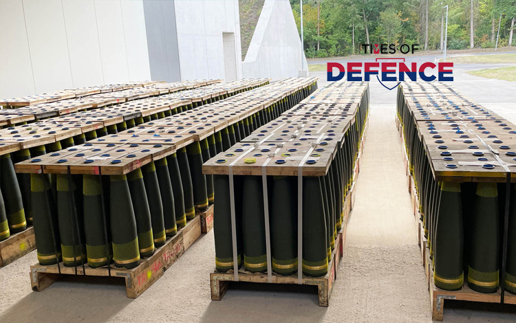 Rheinmetall Secures New International Order for 155mm Artillery Ammunition