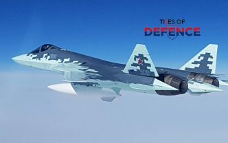 Su-57E Flew to Egypt With Fuel Tanks Inside Its Weapons Bays