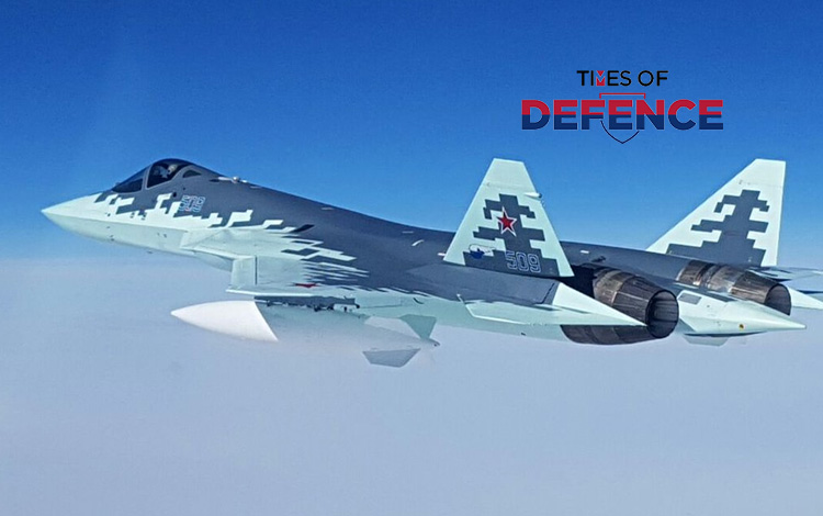 Su-57E Flew to Egypt With Fuel Tanks Inside Its Weapons Bays